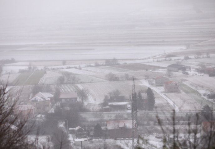 Upaljen žuti meteoalarm u skoro cijeloj Bosni i Hercegovini