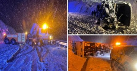 FOTOGRAFIJE S MJESTA NESREĆE: 'Stigao sam među prvima do autobusa, mnogo je ozlijeđenih'