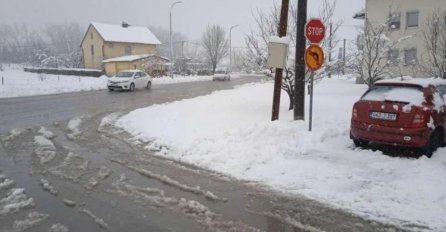 Grad u BiH bez vode i struje: Snijeg stvorio velike probleme i u Krajini