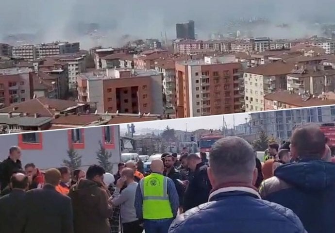 PRVI SNIMCI NOVOG SNAŽNOG ZEMLJOTRESA U TURSKOJ: Sve se trese, ljudi na ulicama U PANICI, ima li kraja UŽASU?! (VIDEO)