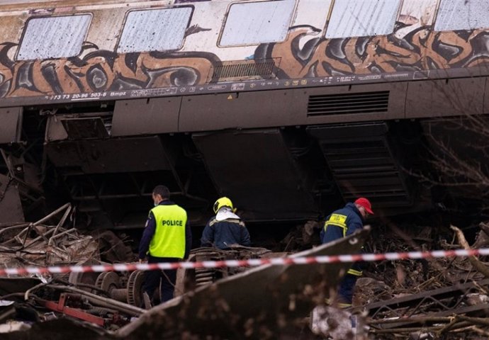 Broj mrtvih  u sudaru vozova u Grčkoj porastao na 38