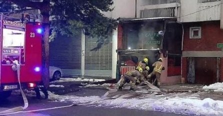 Rasvijetljena paljevina kafića na Ilidži: Uhapšena trojica piromana