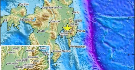 Snažan zemljotres pogodio Filipine