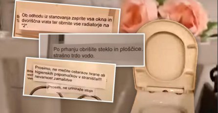 ŠOK! GASTARBAJTERI U NJEMAČKOJ DOČEKANI KAO DIVLJACI: Ona meni da piše ŠTA DA RADIM, kao da ja WC ŠOLJU NISAM VIDIO dok nisam došao u Njemačku. Samo da vidite poruke koje su ih dočekale po cijelom stanu