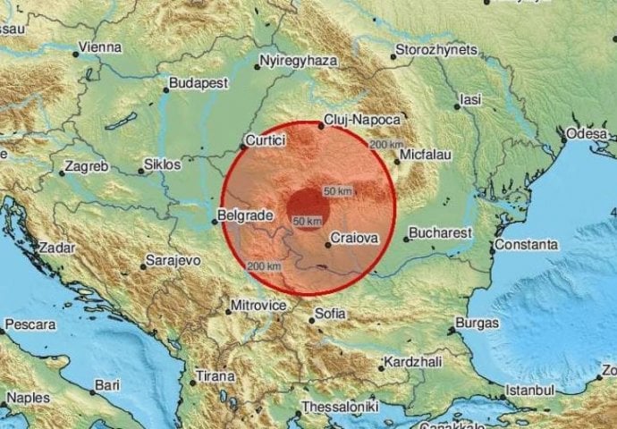 Novi snažan potres u Rumuniji, osjetio se i u Srbiji