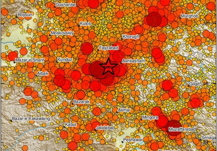 JAK ZEMLJOTRES POGODIO AFGANISTAN: Treslo je 30 sekudni, STRAHOTA