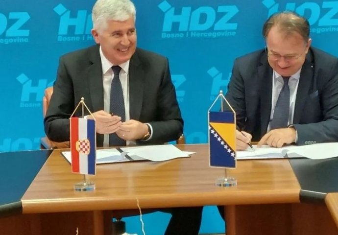 Čović i Nikšić potpisali sporazum i podijelili resore, kreću u formiranje vlasti u FBiH