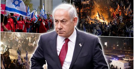 LOMAČA NASRED AUTO-PUTA! Neredi u Izraelu, hiljade ljudi probijaju blokade, ulice u plamenu, Netanijahu u velikom problemu