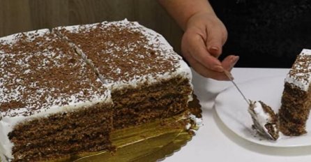 STARINSKA TORTA OD 4 JAJETA: Neki je zovu kutlača ili šerpa torta, ali istina je da je to najukusniji deset SVIH VREMENA