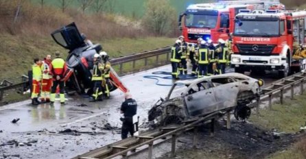 Detalji stravične nesreće u Njemačkoj: Poginulo pet 19-godišnjaka, vozač BMW-a bez dozvole