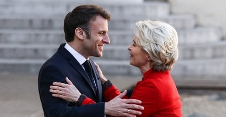 Macron i Von der Leyen stigli u Kinu