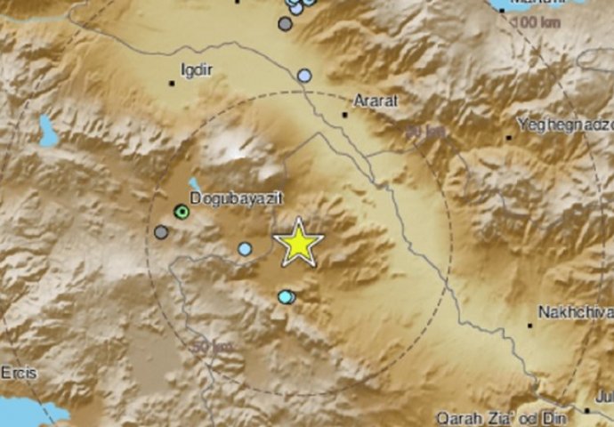 Potres magnitude 4.2 po Richteru u Turskoj