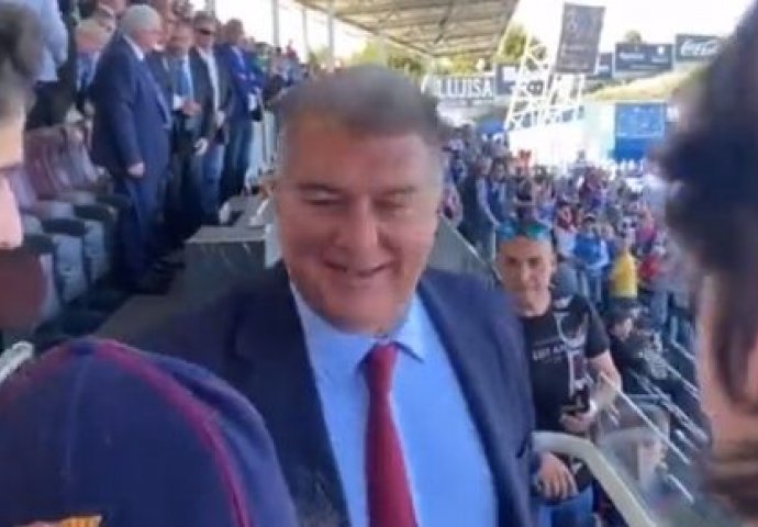 ŠPANIJA NA NOGAMA: Navijač pitao Laportu vraća li se Messi u Barcelonu, pa ostao šokiran kada je čuo odgovor