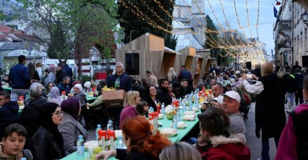 Mostar: Skoro 1.500 postača i gostiju na zajedničkom iftaru na otvorenom