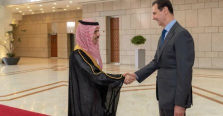 Obnova odnosa: Sirijski predsjednik Assad u Damasku se sastao sa saudijskim ministrom vanjskih poslova