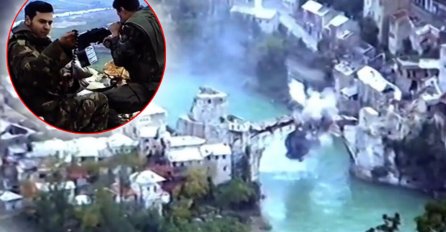 OVAKO JE SRUŠEN STARI MOST U MOSTARU: Upravo isplivao nikad viđeni snimak sa hrvatskih položaja OTKRIVENO I KO JE IZDAO NAREĐENJE (VIDEO)