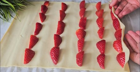 NE PROPUSTITE OVAJ RECEPT, SA JAGODAMA: Za 5 minuta gotovo, svi će se oduševiti (VIDEO)