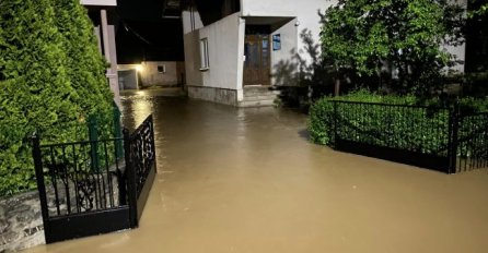 Sana i Una jutros u porastu: Dijelovi Starog Majdana u Sanskom Mostu pod vodom