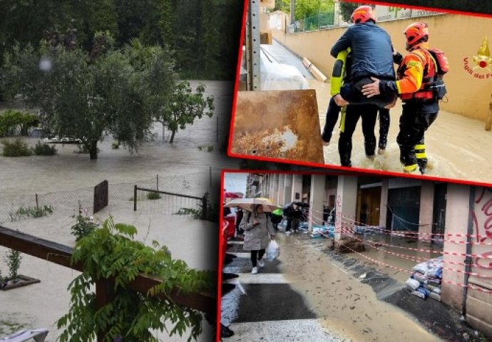 POPLAVE RAZARAJU ITALIJU Evakuisano oko 900 osoba, obustavljen železnički saobraćaj (FOTO)