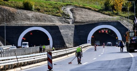 Zbog redovnog servisiranja tunela Ivan: Obustava saobraćaja na autoputu A-1 smjer Tarčin-Ivan