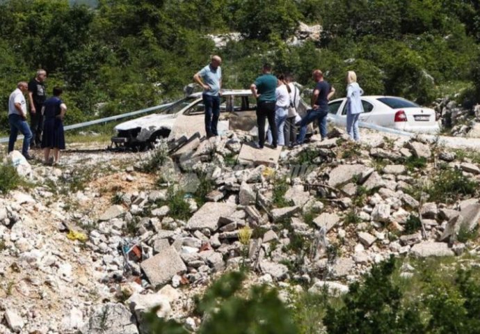 Mostar: Izgorio automobil, u njemu pronađeno tijelo muškarca