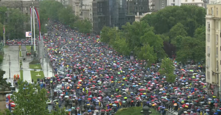 BEOGRAD Četvrti protest 'Srbija protiv nasilja'