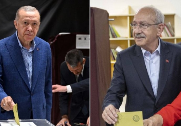 ZATVORENA BIRAČKA MJESTA U TURSKOJ: "Borba" između Erdogana i Kiličdarolua, u drugom krugu pravo glasa imalo DODATNIH 47.523 birača
