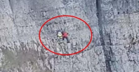 Nakon neuspješnih pokušaja helikoptera: Pripadnici GSS-a stigli do povrijeđene državljanke Hrvatske na Veležu