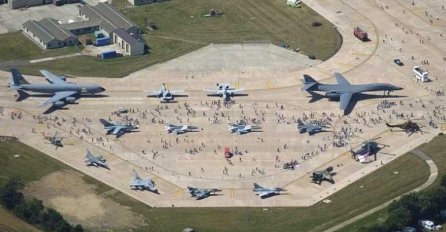 Pogledajte bazu odakle su uzletjeli američki bombarderi prema Bosni i Hercegovini