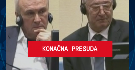 KONAČNA PRESUDA/Stanišić i Simatović osuđeni na po 15 godina zatvora