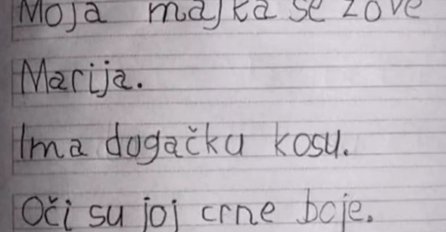 DIJETE U SASTAVU NA TEMU "MAJKA" OTKRILO MALO VIŠE NEGO JE TREBALO: Plakaćete od smijeha na ovaj domaći zadatak