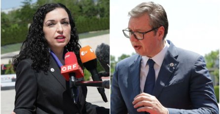 Osmani održala kratak sastanak s Vučićem u Kišinjevu