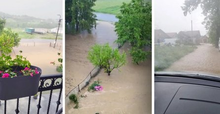 "ZA 20 MINUTA SVE JE POTOPLJENO!" Kuće u Kosjeriću plivaju u vodi, evo kakvo je stanje od jutros