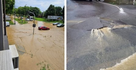 SVE JE POD VODOM, RASPALE SE CESTE! NEVRIJEME PARALISALO REGION: Sve ekipe na terenu