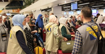 Prva grupa od 285 hadžija iz BiH otputovala u Medinu