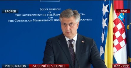 Plenković: Nema teme između BiH i Hrvatske koja nije raspravljena danas