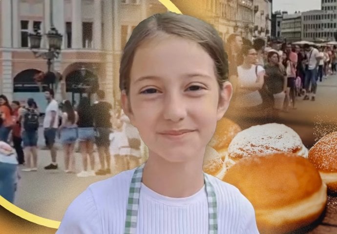 DJEVOJČICA NINA (11) IZ NOVOG SADA PRODAVALA KROFNE NA ULICI I TAKO SKUPILA NOVAC ZA LIJEČENJE OCA: A evo šta je sada rekla njena majka