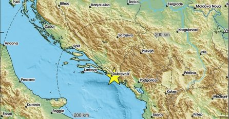 Jak zemljotres jutros zatresao i Bosnu i Hercegovinu