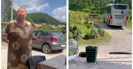 OVO JE DUŠA BOSANSKA: Ifeta iz Konjević Polja svratila pun autobus turista iz Italije na ručak i bajramsku baklavu, a tek da čujete njihovu reakciju