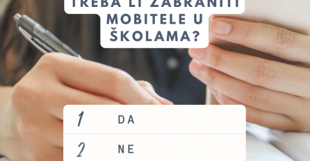 ANKETA: Treba li zabraniti mobitele u školama?