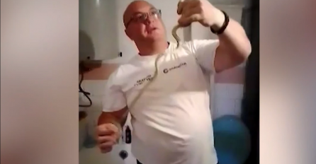 Najpoznatiji zmijolovac izvadio smuka iz BOJLERA: Evo kad se najčešće kriju na ovom mjestu