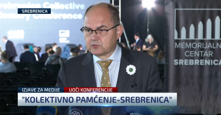 Schmidt u Potočarima: Radiću da se svi koji negiraju genocid krivično gone