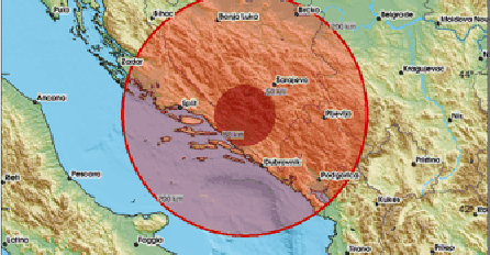 SNAŽAN ZEMLJOTRES POGODIO BiH: PRVE INFORMACIJE!