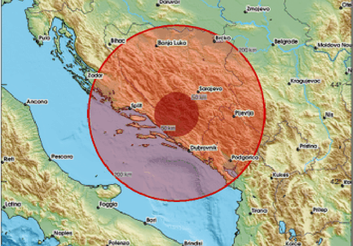 SNAŽAN ZEMLJOTRES POGODIO BiH: PRVE INFORMACIJE!