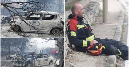 POTRESNE FOTOGRAFIJE IZ DALMACIJE: U požaru su izgorjeli auti, hrabri vatrogasci padaju s nogu od umora (FOTO)