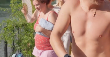 DRAŠKO STANIVUKOVIĆ ZAPLESAO NA PLAŽI: "Hajde đedo, godine nisu važne" (FOTO)