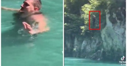 SNIMAK KOJI JE UPLAŠIO JOKIĆEVE FANOVE: Riskantnim potezom ostavio sve u nevjerici -  POGLEDAJTE SKOK SA LITICE (VIDEO)