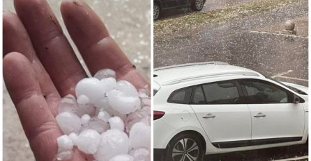 VELIKO NEVRIJEME STIGLO I U BIH! LED PADAO SKORO PET MINUTA, GRAĐANI PIŠU: Kao tornado!