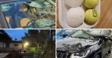 GRAD VELIČINE TENISKE LOPTICE: Ova strašna oluja stiže i u Bosnu i Hercegovinu (FOTO)