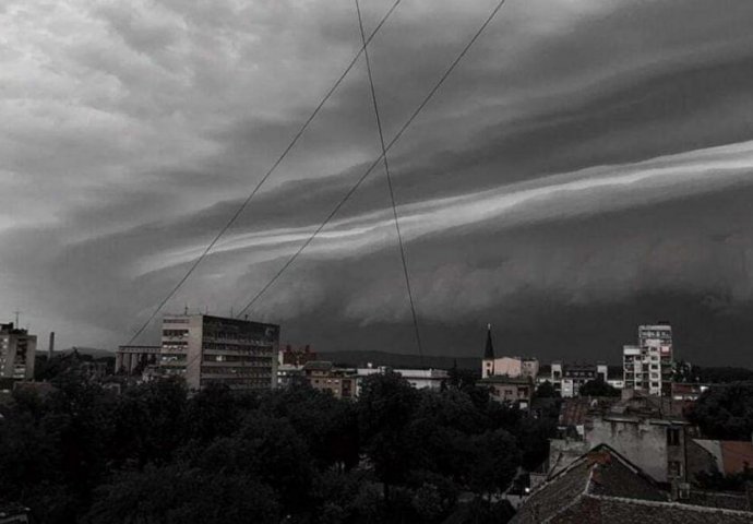 METEOROLOG OTKRIVA KAKVA ĆE BITI VEČERAŠNJA OLUJA: Evo kada nevrijeme stiže u Beograd